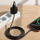 Кабель ACEFAST C25-04 USB-A to USB-C silicone charging data cable Black (6974316287070) - изображение 5
