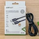 Кабель ACEFAST C25-03 USB-C to USB-C silicone charging data cable Black (6974316287063) - изображение 4