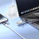 Перехідник HOCO UA46A Victory iP male to Type-C female adapter (6942007675635) - зображення 9