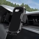 Автомобильный держатель для телефона Автодержатель Proove Longway Silicone Air Outlet Car Mount Черный - изображение 2