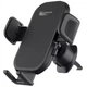Автотримач для телефону Proove Longway Silicone Air Outlet Car Mount Автомобільний тримач на дефлектор з механічним затискачем, Чорний - зображення 1