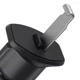 Автотримач для телефону Proove Longway Silicone Air Outlet Car Mount Автомобільний тримач на дефлектор з механічним затискачем, Чорний - зображення 5