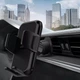Автодержатель для телефона Proove Alpha Air Outlet Car Mount Автомобильный держатель на дефлектор с механическим зажимом, Черный - изображение 5