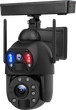 Вулична автономна Wi-Fi камера Sectec ST-599-6M-20X-10W-WiFi Black із сонячною панеллю - зображення 4