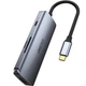 Порт-реплікатор CHOETECH M19 7-in-1 Multiport USB-C Hub (HUB-M19-GY) - изображение 3