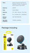 Беспроводное Автомобильное зарядное устройство PrimeTrip VC2 Flex Pro Magnetic Wireless Suction Cup Version черный C0013F01 - изображение 6