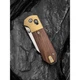 Ніж складаний кишеньковий Civivi Yonder Clip Point натуральний 14C28N Wood and Brass (7.3 см) - изображение 11