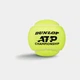 Мячи для тенниса Dunlop ATP Official 3B пластик банка 601626 (Орригинал) - изображение 2