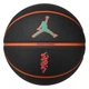Мяч баскетбольный Nike JORDAN ALL COURT 8P Z WILLIAMSON DEFLATED черный, оранжевый УНИ 7 (Оriгинал) J.100.4141.095.07 - изображение 1
