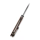 Ніж складаний Civivi Clingman Damascus коричневий 7.6 см Guibourtia Wood - изображение 7