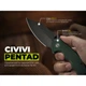 Ніж складаний Civivi Pentad зелений 8.8 см Nitro-V G10 - изображение 12