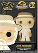 Колекційний значок Джон Хаммонд Funko Pop! Jurassic Park John Hammond Large Enamel Pin висота 10 см (SKU-361) - изображение 1