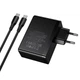 Зарядное устройство Hoco N85 Vigoroso 3xUSB Type-C + USB-A 100 Вт PD/QC с кабелем Type-C — Type-C Черный (N85) - изображение 7