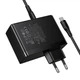 Зарядное устройство Hoco N85 Vigoroso 3xUSB Type-C + USB-A 100 Вт PD/QC с кабелем Type-C — Type-C Черный (N85) - изображение 5