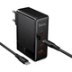 Зарядное устройство Hoco N85 Vigoroso 3xUSB Type-C + USB-A 100 Вт PD/QC с кабелем Type-C — Type-C Черный (N85) - изображение 2