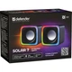 Компьютерные колонки Defender Solar 7 6W проводные с RGB подсветкой Черный (65117) - изображение 9
