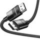 Кабель Ugreen DP114 DP 1.4 Male to Male Plastic Case Braided Cable 1 м Black (UGR-80390) - изображение 1