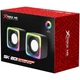 Акустическая система XTRIKE ME SK-201 6W RGB USB колонки для компьютера Черный - изображение 4