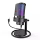Мікрофон для геймінгу Fifine AmpliGame A8 Black, USB з RGB підсвіткою - зображення 1