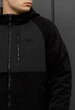 Чоловіча Куртка Демісезонна Флісова Стаф Чорна З Логотипом Staff So Logo Black M (403233) - зображення 3