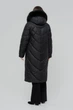 Зимнее женское пальто большого размера UF-Fashion LR-33-песец 54 черный - изображение 3