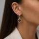 Серебряное кольцо и серьги с султанитом 18 р - изображение 3