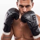 Боксерські рукавички EasyFit PowerPunch 14 унцій (14 oz) Чорні (56003848) - зображення 9