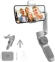 Стабилизатор для смартфона Zhiyun Smooth Q3 Combo 3-осевой гимбал с подсветкой, складной, для iPhone и Android - изображение 1