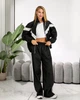 Жіночий костюм з контрастними вставками (кофта+штани) Uaclothes M-L Чорний (like39304-197411375) - зображення 6