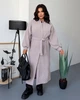 Довгий жіночий плюшевий кардиган Uaclothes 54/58 Капучино (like39316-1975313145) - изображение 1