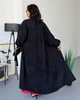 Довгий жіночий плюшевий кардиган Uaclothes 42-46 Чорний (like39315-197521360) - изображение 6