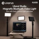 LED видеосветло ULANZI K6500 со штативом TT-65, аккумулятор 8000 mAh, Bluetooth, 2900K-6500K - изображение 3