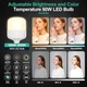 Набор студийного света EMART 40×40 см (16”x16”) с пультом, 2×50W LED, 3000-6000K - изображение 3