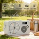 CD проигрыватель LONPOO 103 с Bluetooth, FM-радио, USB, AUX, аккумулятором, белый - изображение 2