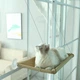 Підвісна лежанка на вікно для кота Sunny Window Seat Cat Bed - зображення 4