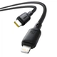 Кабель Baseus Silky Series USB-C to Lightning 20W 1 m Black (P10377700113-00) - зображення 3