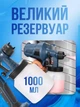 Акумуляторний електричний фарбопульт 200W із двома АКБ 24V та резервуаром 1000 мл Бірюзовий - зображення 5