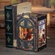 Румбокс Кабінет графа Кота Інтер'єрний конструктор Count Cat's Study Book Nook SD-03 - изображение 9