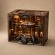 Румбокс Таємнича бібліотека №99 No. 99 Archives Library DIY Miniature House Kit Інтер'єрний конструктор XW-06 - изображение 3