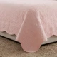 Покрывало шелковое Zastelli Venice Peach 240*260см +2нав. 50*70см - изображение 2