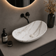 Раковина накладная MIXXUS PREMIUM WAVE-0106 MARBLE 620х360х160mm (MP6560) - изображение 1