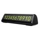 Автовізитка тимчасова карта паркування Hoco ZP131 parking sign Black - зображення 1