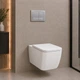 Готовое решение Qtap для ванной комнаты: подвесной унитаз Gemini Ultra Quiet 485×340×350 + комплект инсталляции Nest 4 в 1 - изображение 1