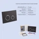 Готовое решение Qtap для ванной комнаты: подвесной унитаз Crow Rimless + комплект инсталляции Nest 4 в 1 (круг - изображение 6