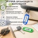 Брелок бирка для ключів офісні для дому готелю гардероба на багаж валізу з інфо вікном металевим кільцем паперовою вставкою захисною плівкою пластикові маркувальні підписні Жовті 50 шт GDragon 98_1_50_5 - зображення 2