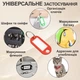 Брелок бирка для ключів офісні для дому готелю гардероба на багаж валізу з інфо вікном металевим кільцем паперовою вставкою захисною плівкою пластикові маркувальні підписні Жовті 50 шт GDragon 98_1_50_5 - зображення 4