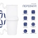 Унітаз-компакт Qtap Nando безобідковий із сидінням Soft-close QT12221222AW - зображення 4