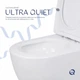 Унитаз напольный Qtap Jay Ultra Quiet с сиденьем Soft-close 640x360x835 мм QT07222175TW White - изображение 6