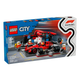 Конструктор LEGO City Пит-стоп и пит-экипаж F1 с болидом Ferrari 322 детали (60443) - изображение 1