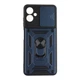 Чехол накладка Guard Shield Armor с кольцом для Samsung Galaxy А06 Dark Blue - изображение 3